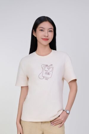 Relax Women's T-Shirt Printed High Music On WTS 2408